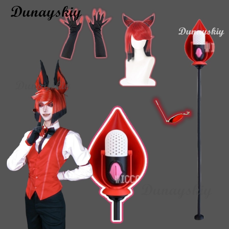 Hazbin-Juego de accesorios de  - Detachable Cosplay Prop reseña y precio