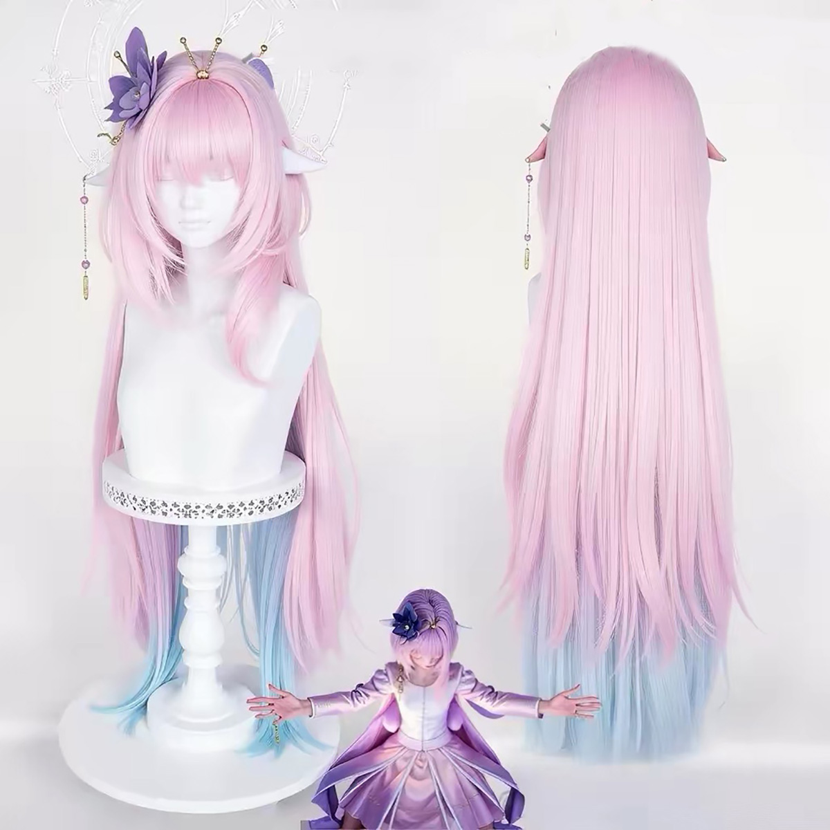 HAIRJOY Peluca de pelo sintéti - Wig Fiber Net reseña y precio