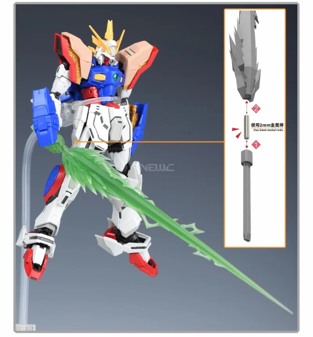 Nuevo accesorio de hoja impres - Bandai Gundam Rg reseña y precio