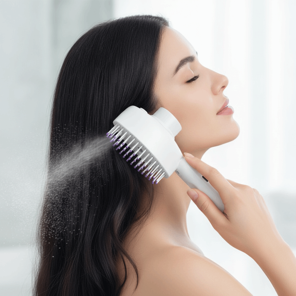 Cepillo Eléctrico Multifunción - Hair Spray Color reseña y precio