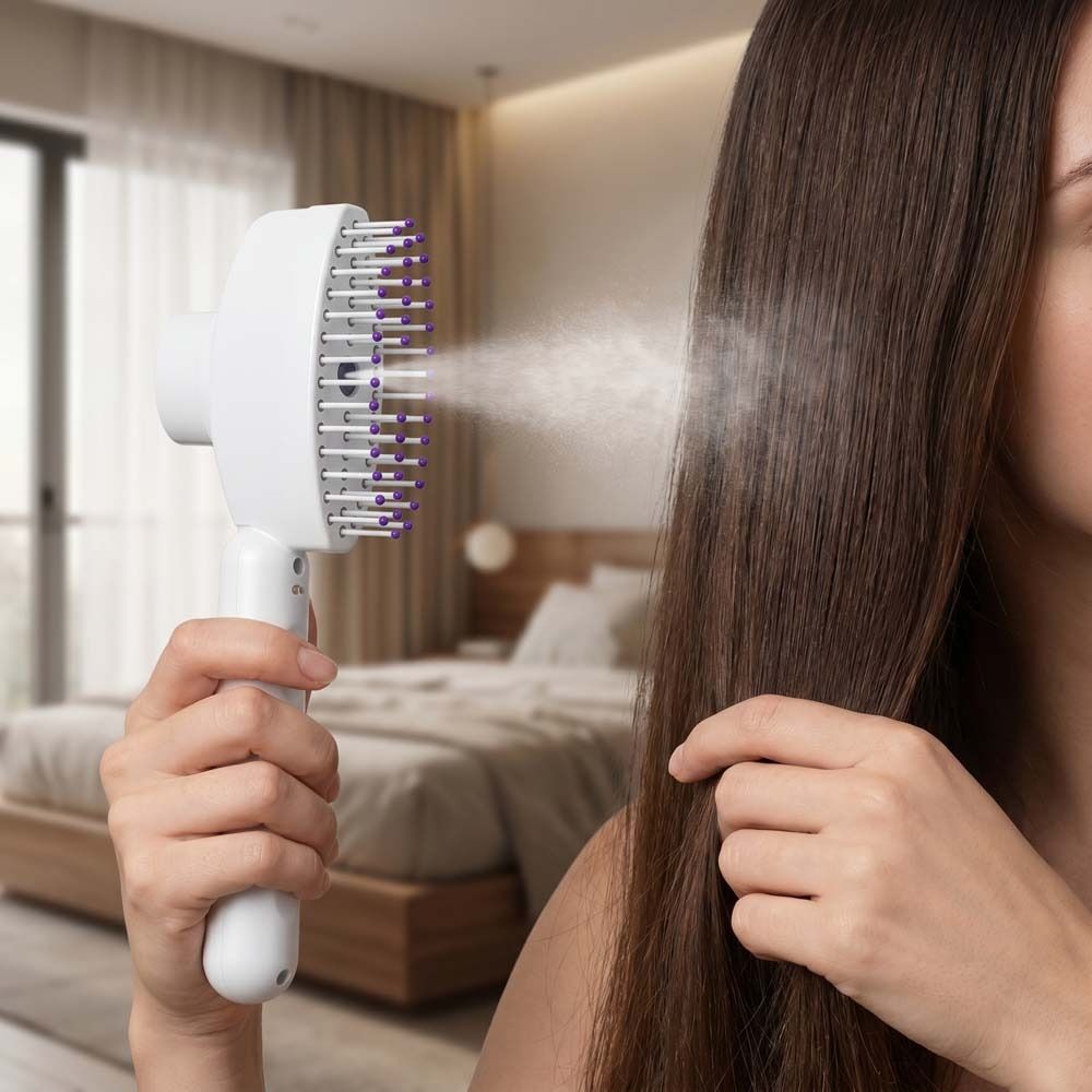 Cepillo Eléctrico Multifunción - Hair Spray Color reseña y precio