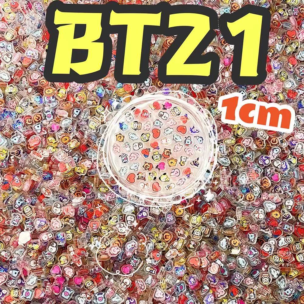 100 piezas BT21 BTS de acrílic - Acrylic Cosplay Prop reseña y precio