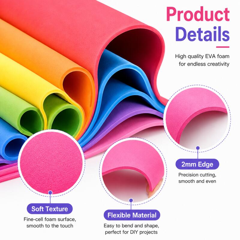 Láminas de Espuma EVA Colorida - Cosplay Props Eva Foam reseña y precio